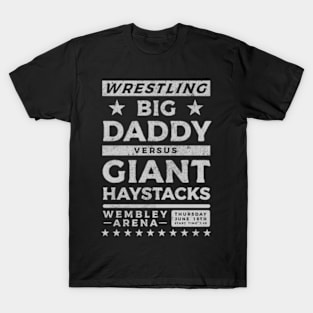 Big Daddy vs Giant Haystacks T-Shirt